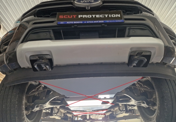 Cache de protection de la boîte de vitesse automatique Ford Ranger