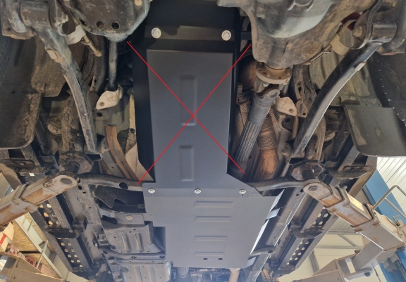 Cache de protection de la boîte de vitesse Jeep Wrangler - JL