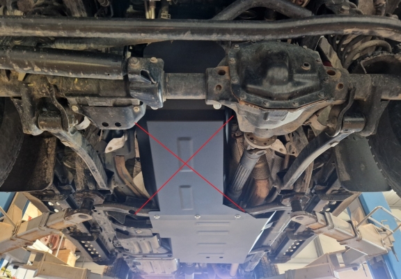 Cache de protection de la boîte de vitesse Jeep Wrangler - JL