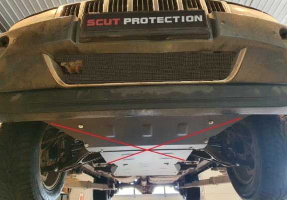 Cache de protection de la boîte de vitesse Jeep Grand Cherokee