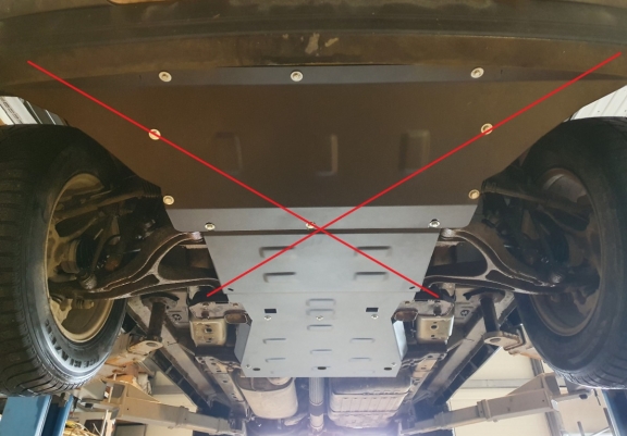 Cache de protection de la boîte de vitesse Jeep Grand Cherokee