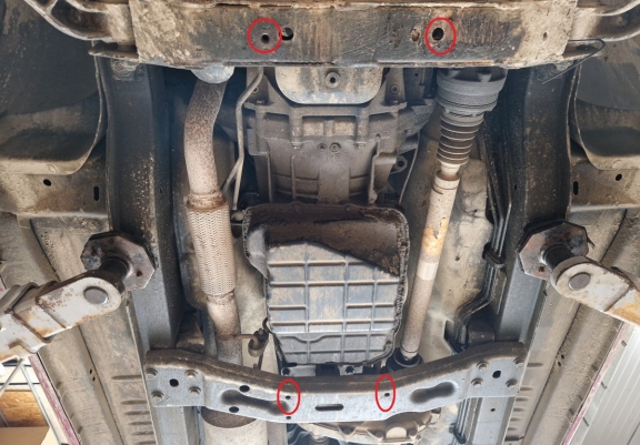 Cache de protection de la boîte de vitesse Jeep Cherokee - KJ