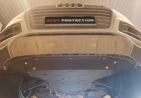 Cache sous moteur et de la radiateur Porsche Cayenne