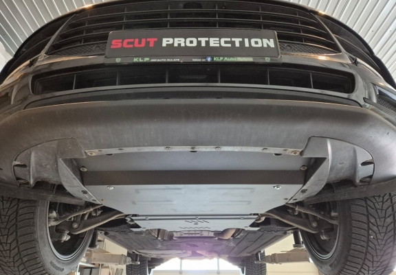 Cache sous moteur et de la radiateur Porsche Macan