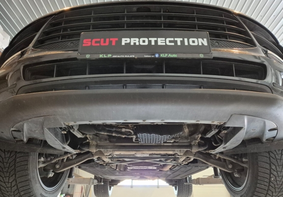 Cache sous moteur et de la radiateur Porsche Macan