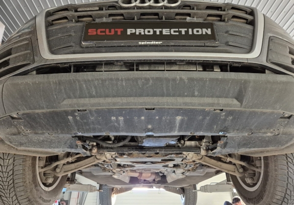 Cache sous moteur et de la radiateur Audi Q5