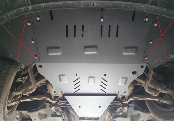 Cache sous moteur et de la boîte de vitesse Audi A6 Allroad 2 - sans latéraux