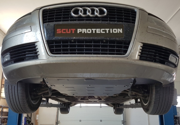 Cache sous moteur et de la boîte de vitesse Audi A8