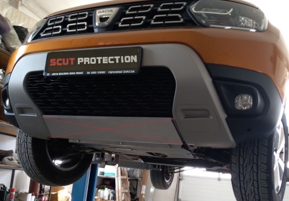 Cache sous moteur et de la boîte de vitesse Dacia Duster