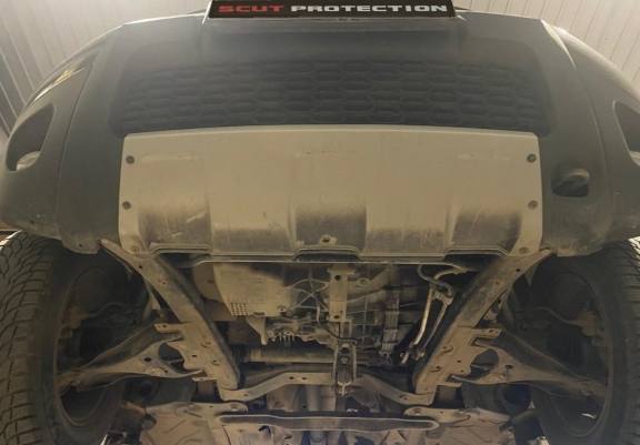 Cache sous moteur et de la boîte de vitesse en aluminium Dacia Duster
