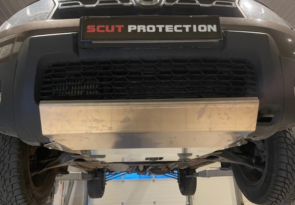 Cache sous moteur et de la boîte de vitesse en aluminium Dacia Duster