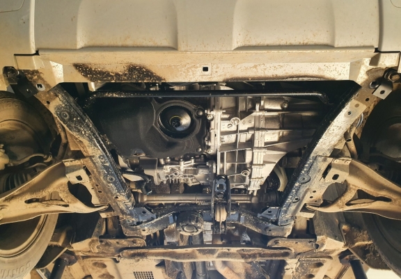 Cache sous moteur et de la boîte de vitesse en aluminium Dacia Duster