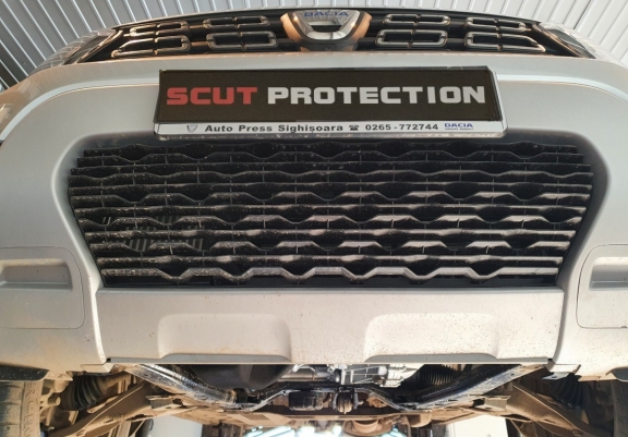 Cache sous moteur et de la boîte de vitesse en aluminium Dacia Duster