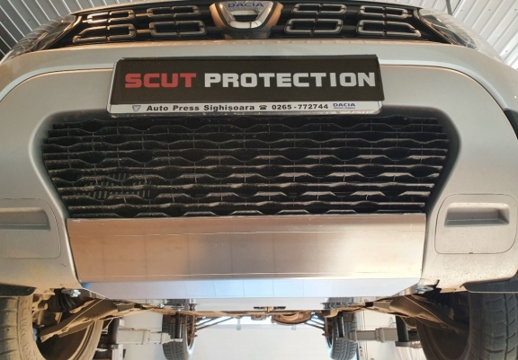 Cache sous moteur et de la boîte de vitesse en aluminium Dacia Duster