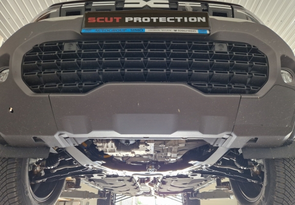 Cache sous moteur et de la boîte de vitesse en aluminium Dacia Duster- 4x4