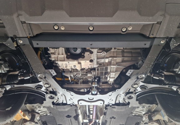 Cache sous moteur et de la boîte de vitesse en aluminium Dacia Duster- 4x4