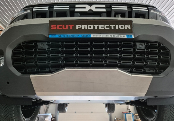 Cache sous moteur et de la boîte de vitesse en aluminium Dacia Duster- 4x4