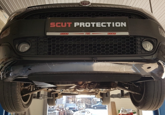 Cache sous moteur et de la boîte de vitesse Fiat Punto