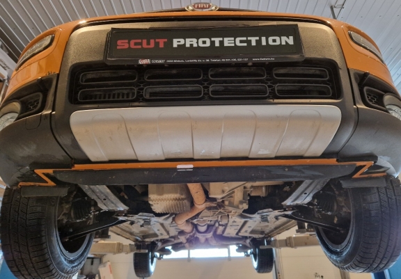 Cache sous moteur et de la boîte de vitesse Fiat Panda 4x4