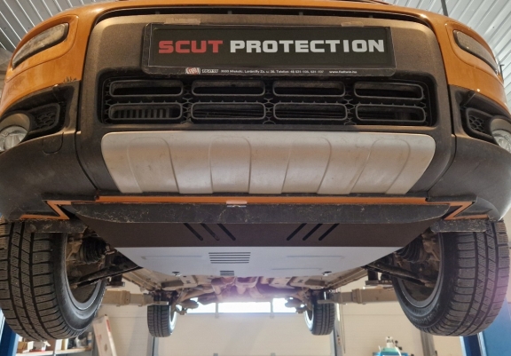Cache sous moteur et de la boîte de vitesse Fiat Panda 4x4
