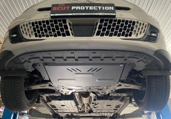 Cache sous moteur et de la boîte de vitesse Fiat 600