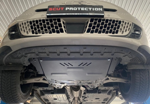 Cache sous moteur et de la boîte de vitesse Fiat 600