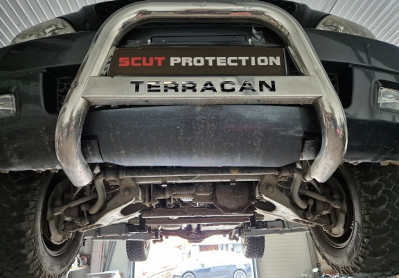 Cache sous moteur et de la radiateur Hyundai Terracan