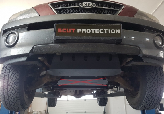 Cache sous moteur et de la radiateur Kia Sorento