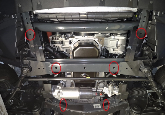 Cache sous moteur Iveco Daily  5