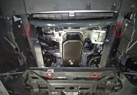 Cache sous moteur Iveco Daily 7