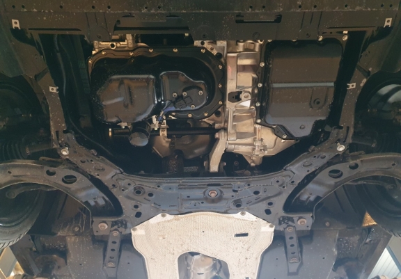Cache sous moteur et de la boîte de vitesse Mazda 3