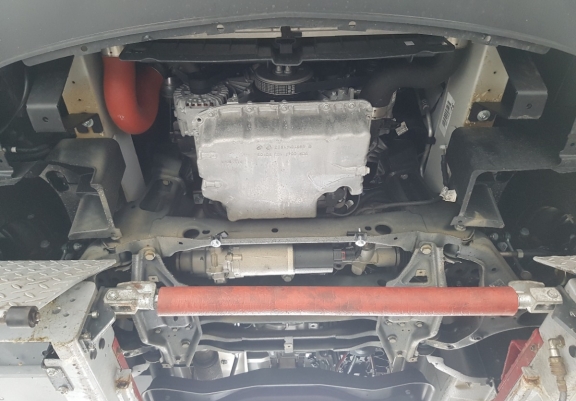 Cache sous moteur Mercedes Sprinter - RWDAluminium
