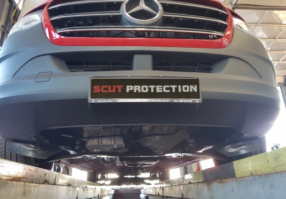 Cache sous moteur et de la boîte de vitesse  Mercedes Sprinter -Traction 