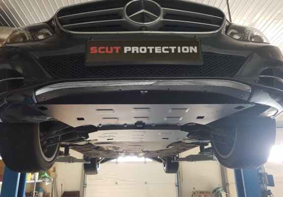 Cache sous moteur et de la radiateur Mercedes E-Classe W212 - 4x4