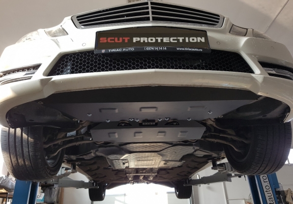 Cache sous moteur et de la radiateur Mercedes E-Classe W212