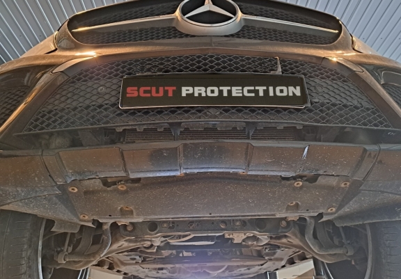 Cache sous moteur et de la boîte de vitesse Mercedes GLE Coupe C292