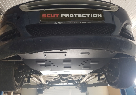 Cache sous moteur et de la boîte de vitesse Mitsubishi Colt