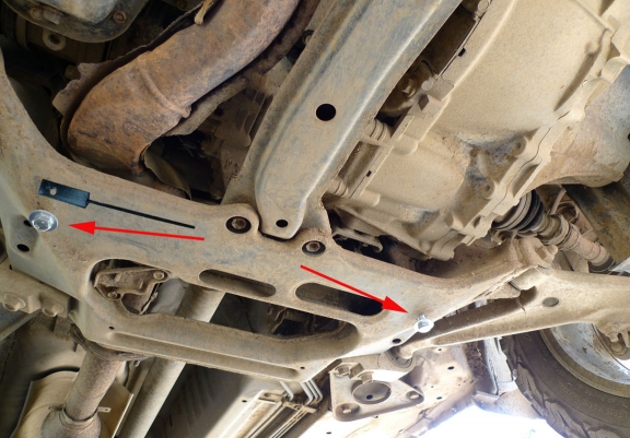 Cache sous moteur et de la boîte de vitesse Nissan X-Trail T30