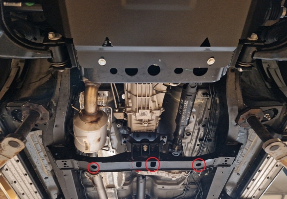 Cache de protection de la boîte de vitesse Jac T8