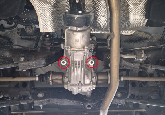 Cache de protection du différentiel - Dacia Bigster 4x4