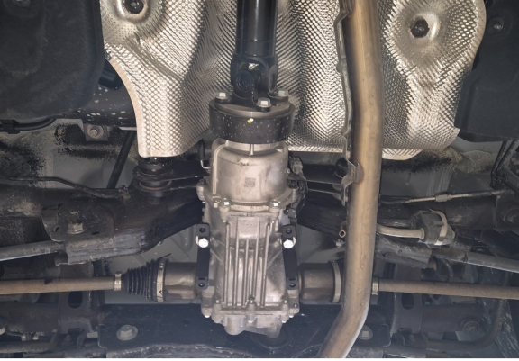 Cache de protection du différentiel en aluminium Dacia Duster 4x4