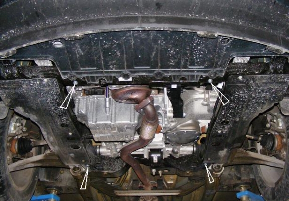 Cache sous moteur et de la boîte de vitesse Opel Meriva B 