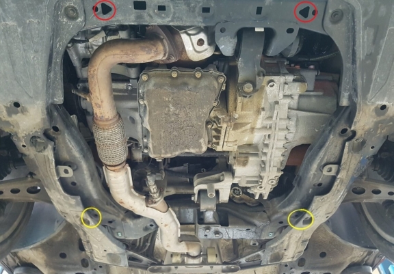 Cache sous moteur et de la boîte de vitesse Opel Insignia