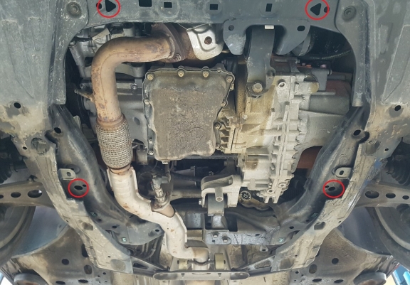 Cache sous moteur et de la boîte de vitesse Opel Insignia