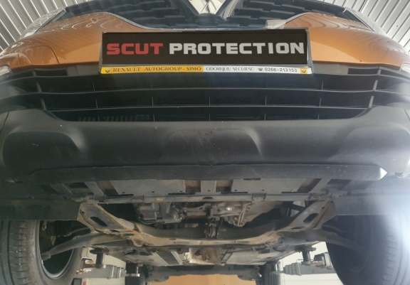 Cache sous moteur et de la boîte de vitesse Renault Clio 4