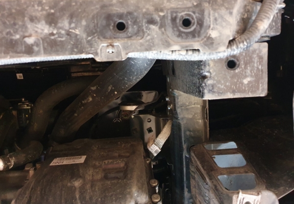 Cache sous moteur et de la radiateur SsangYong Korando