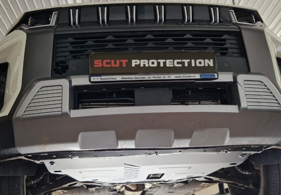 Cache sous moteur et de la radiateur Ssangyong Torres