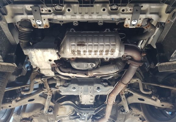 Cache sous moteur et de la radiateur Subaru Forester 4
