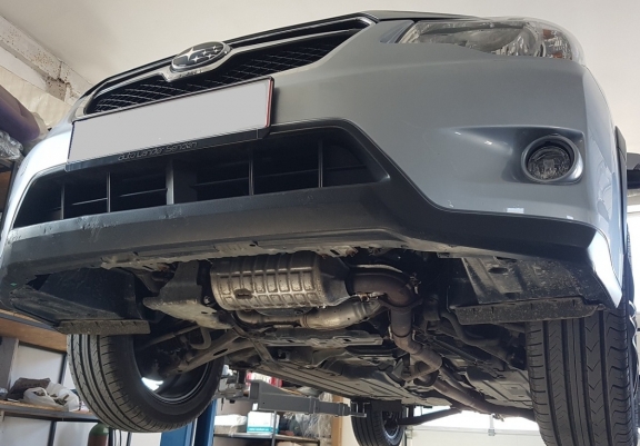 Cache sous moteur et de la radiateur Subaru Forester 4