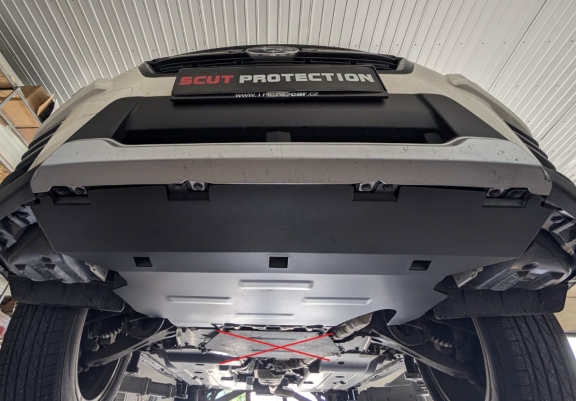 Cache sous moteur et de la radiateur Subaru Forester 5 Hybrid